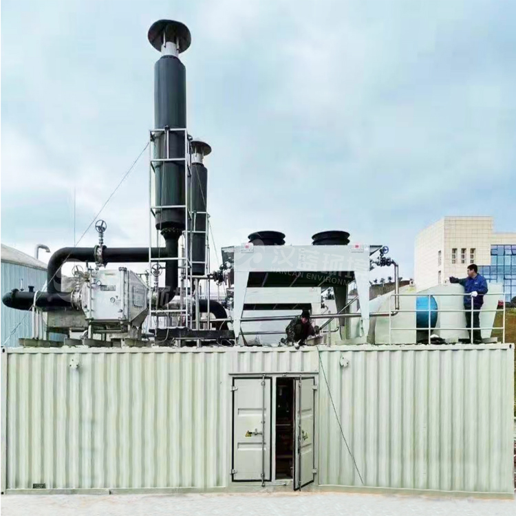 萬純餐廚垃圾沼氣機組脫硝設備在四川某電站圓滿通關