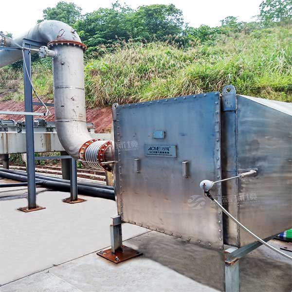 萬純垃圾填埋氣機組脫硝系統在重慶某電站達標運行