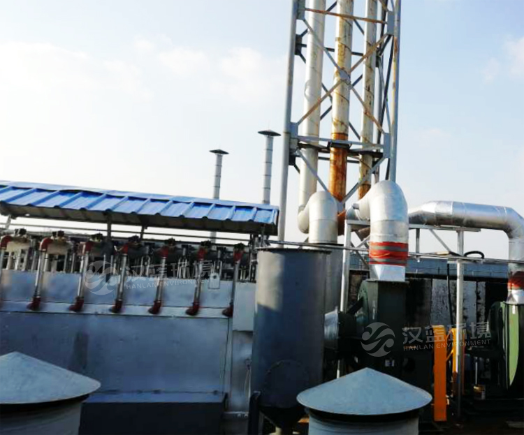 萬純發動機測試臺架尾氣凈化設備