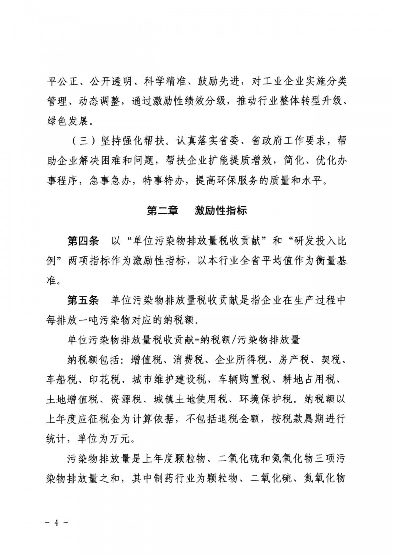 河北省《重點行業(yè)激勵性生態(tài)環(huán)境績效分級制度實施細(xì)則（試行）》印發(fā)（節(jié)選））