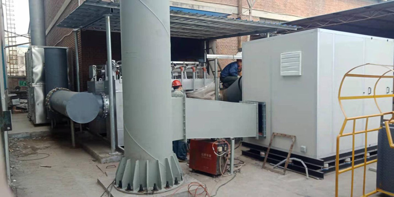 某公司柴油發電機組試驗尾氣處理設備項目