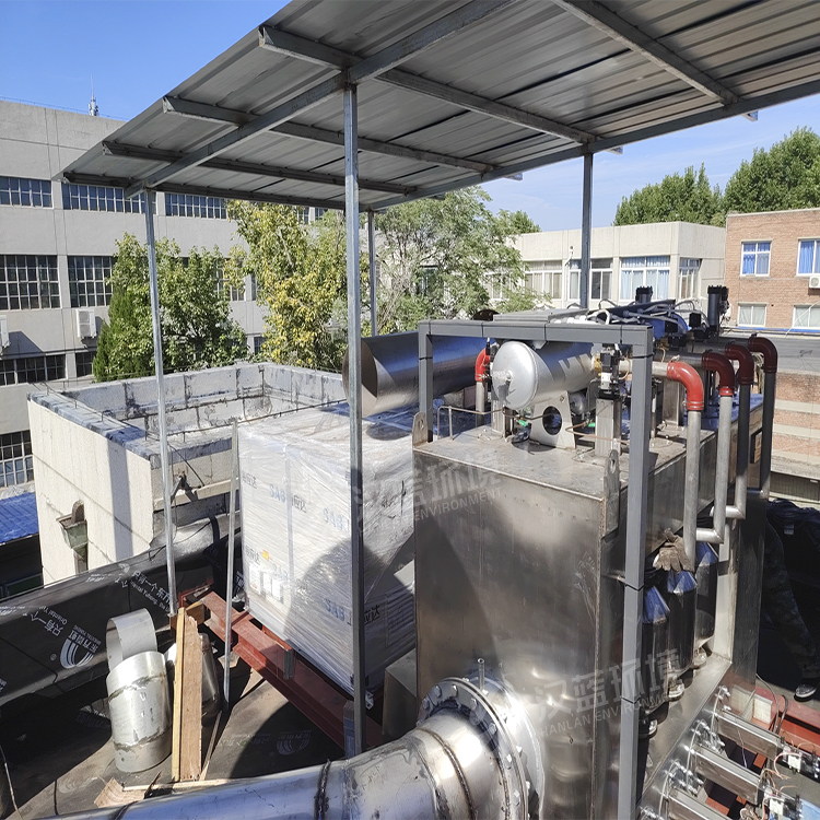 萬純柴油發動機測試臺架尾氣凈化系統 萬純柴油發動機測試臺架尾氣凈化系統